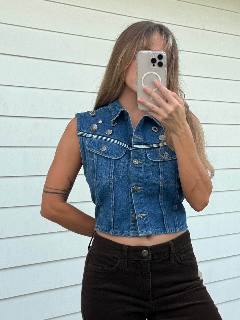 Vintage French toast Jean jacket